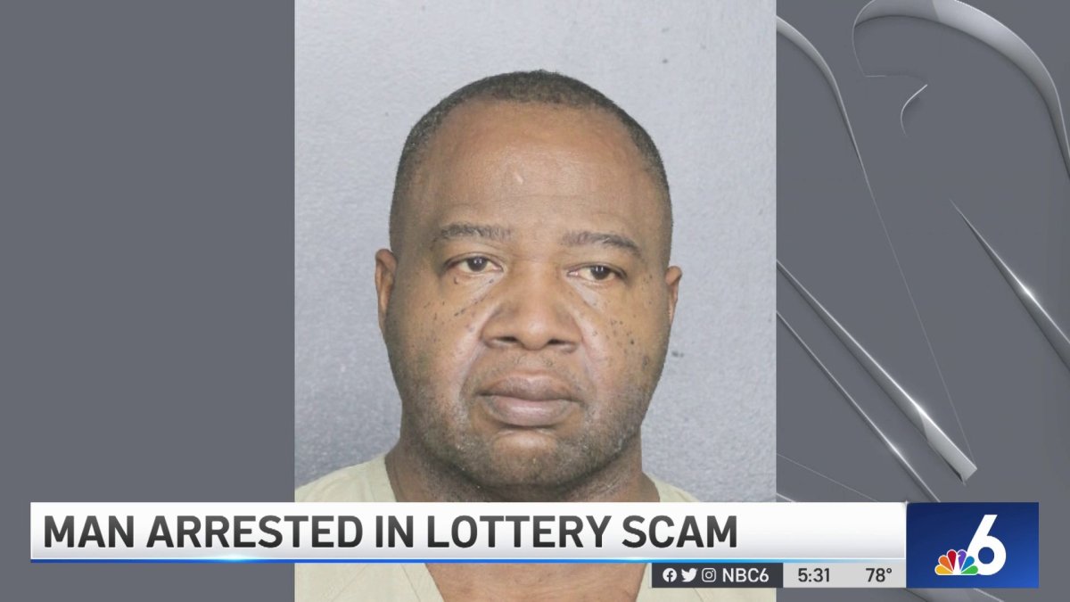 Man Accused Of Lottery Scam Nbc 6 South Florida