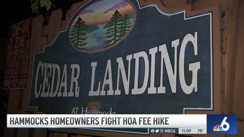 Hammocks Homeowners Fight HOA Fee Hike