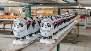Beijing 2022 Mascots Ceramic Souvenirs Produced In Fujian