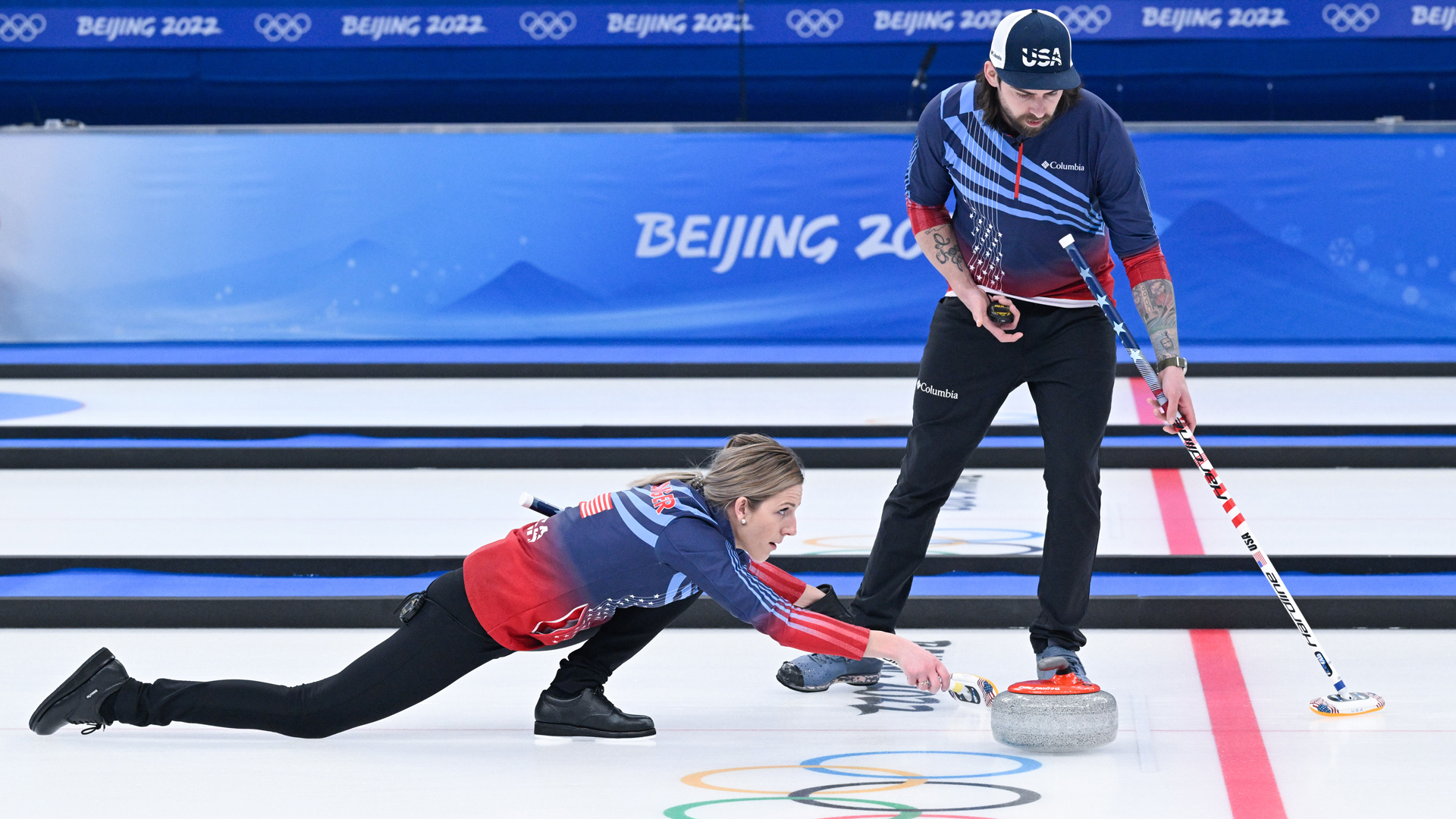 Team USA Wins Thriller Over Sweden in Mixed Doubles Curling
