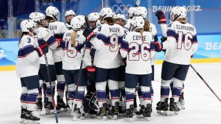 U.S. women's hockey team