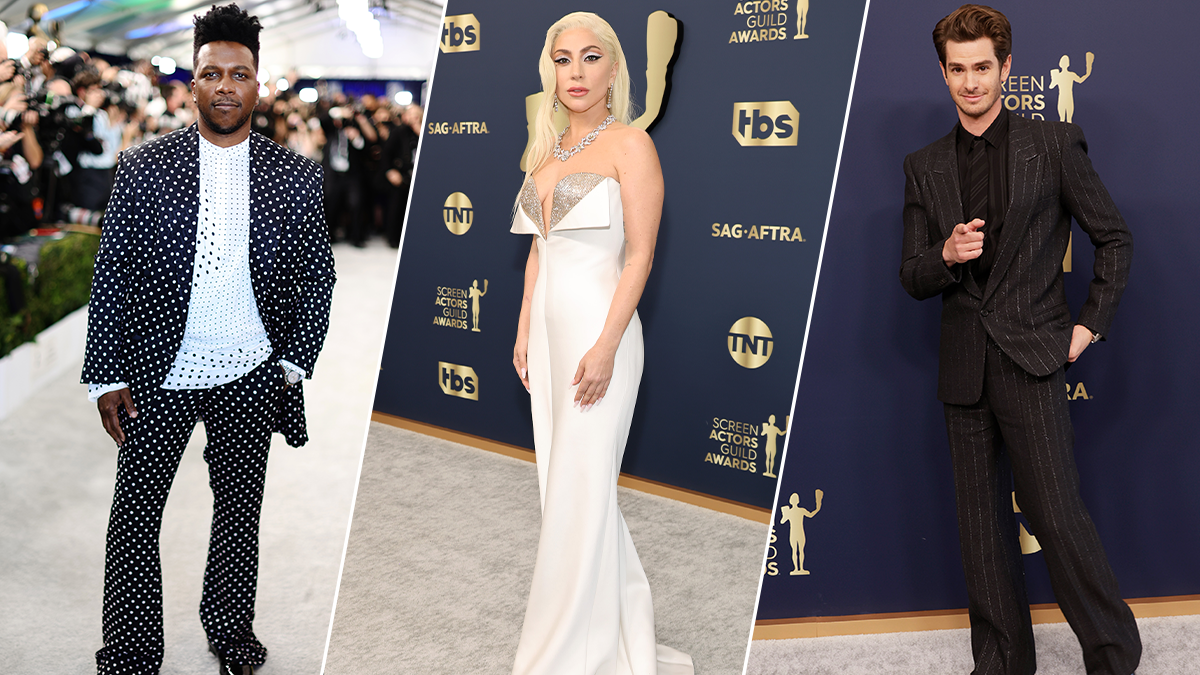 How Lady Gaga, Andrew Garfield, Others Show Support for Ukraine at 2022 SAG Awards Red Carpet How Lady Gaga, Andrew Garfield, Others Show Support for Ukraine at 2022 SAG Awards Red Carpet