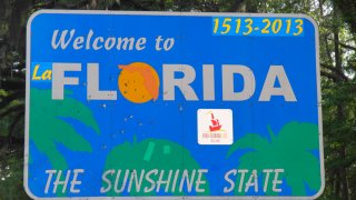 Welcome to La Florida sign. (Photo by: Jeffrey Greenberg/Universal Images Group via Getty Images)