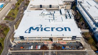 Micron Technology headquarters in Boise, Idaho, March 28, 2021.