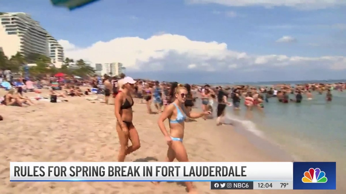 Fort Lauderdale Preparing for Spring Break Travelers NBC 6 South Florida