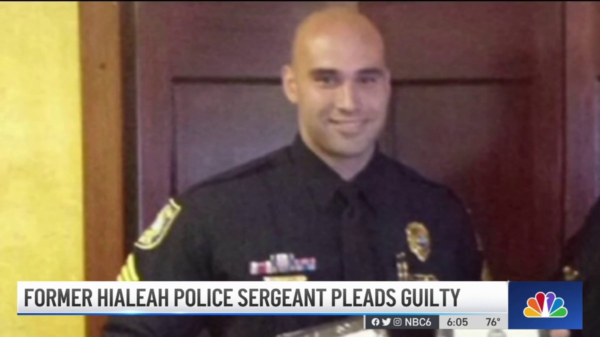 Former Hialeah Police Sergeant Pleads Guilty – NBC 6 South Florida