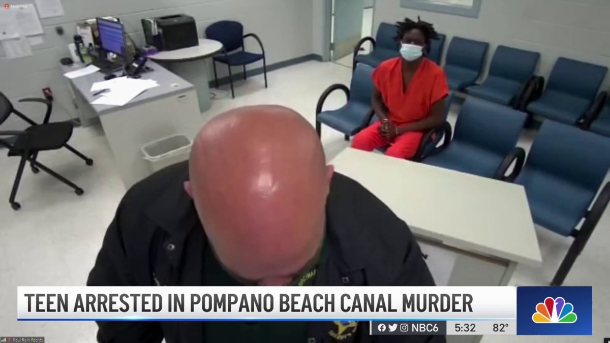 Teen Charged as Adult in Pompano Beach Canal Murder – NBC 6 South Florida