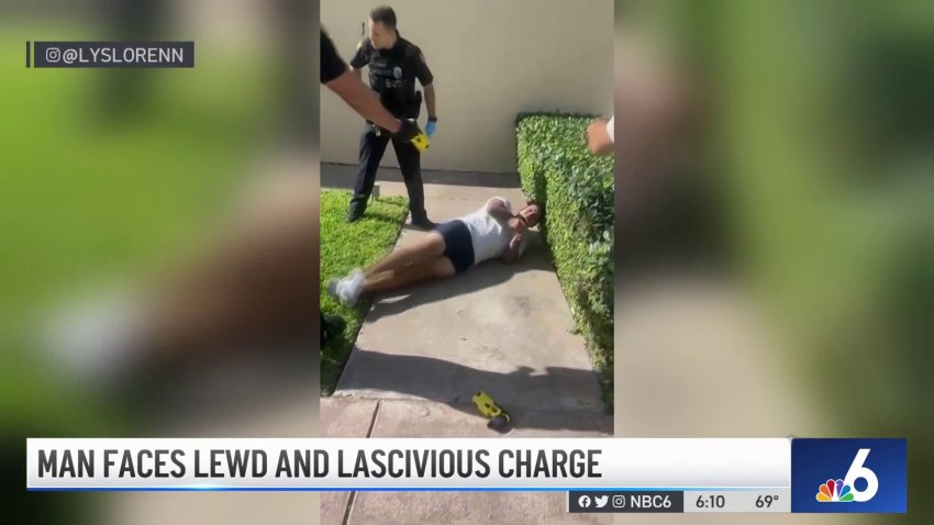 Man Faces Lewd and Lascivious Charge After Public Indecency in Miami Beach