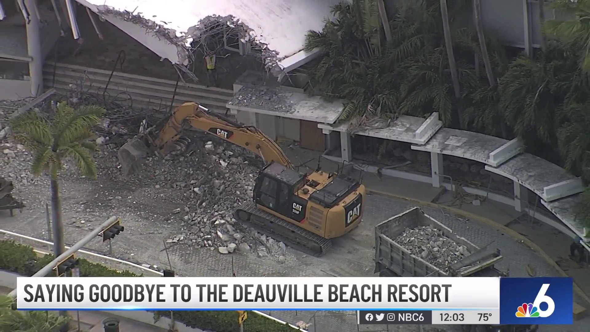 Demolition Begins on Deauville Beach Resort on Miami Beach photo