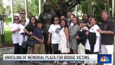 Memorial Unveiling 4 Years Since FIU Bridge Collapse