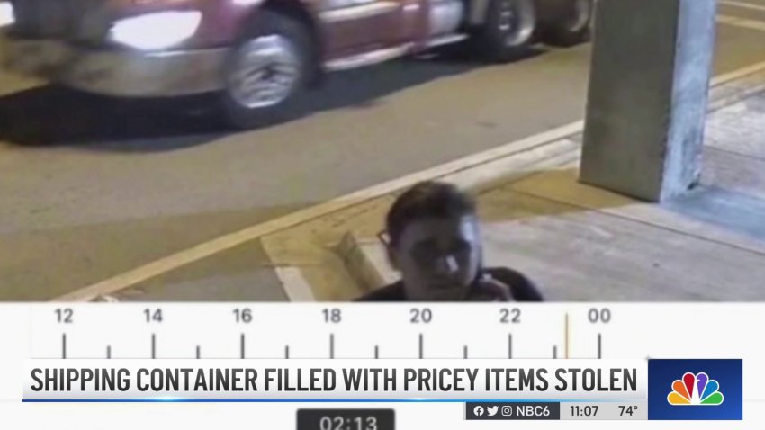 Restaurant Owner's Shipping Container With Pricey Items Stolen