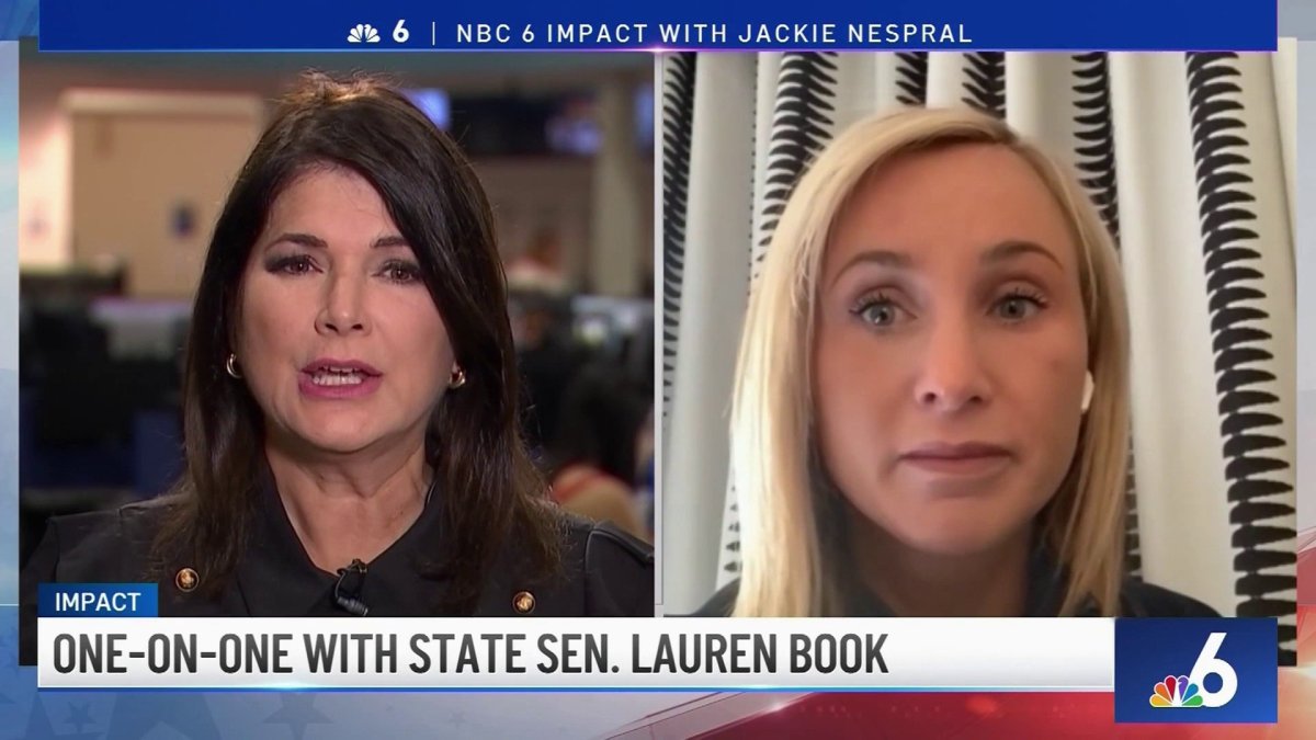 One-On-One With State Sen. Lauren Book – NBC 6 South Florida