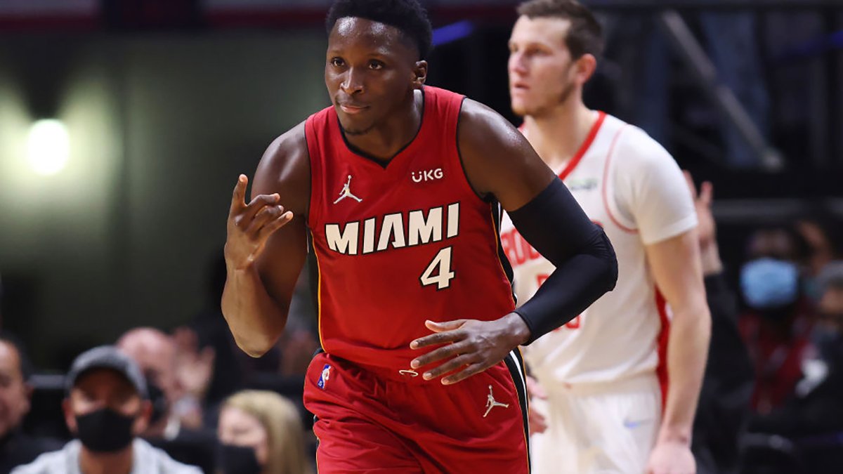 Victor Oladipo returns to Miami Heat, aiming toward return to past