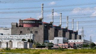 Six power units generate 40-42 billion kWh of electricity making the Zaporizhzhia Nuclear Power Plant the largest nuclear power plant not only in Ukraine, but also in Europe, Enerhodar, Zaporizhzhia Region, southeastern Ukraine, July 9, 2019.