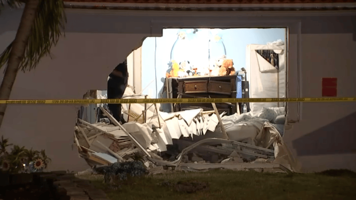 Car Crashes Into Child’s Bedroom at Tamarac Home – NBC 6 South Florida