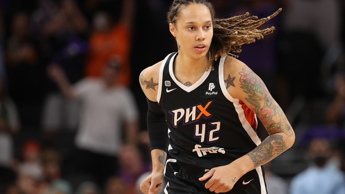 WNBA to Honor Brittney Griner with LeagueWide Floor Decals NBC 7 San