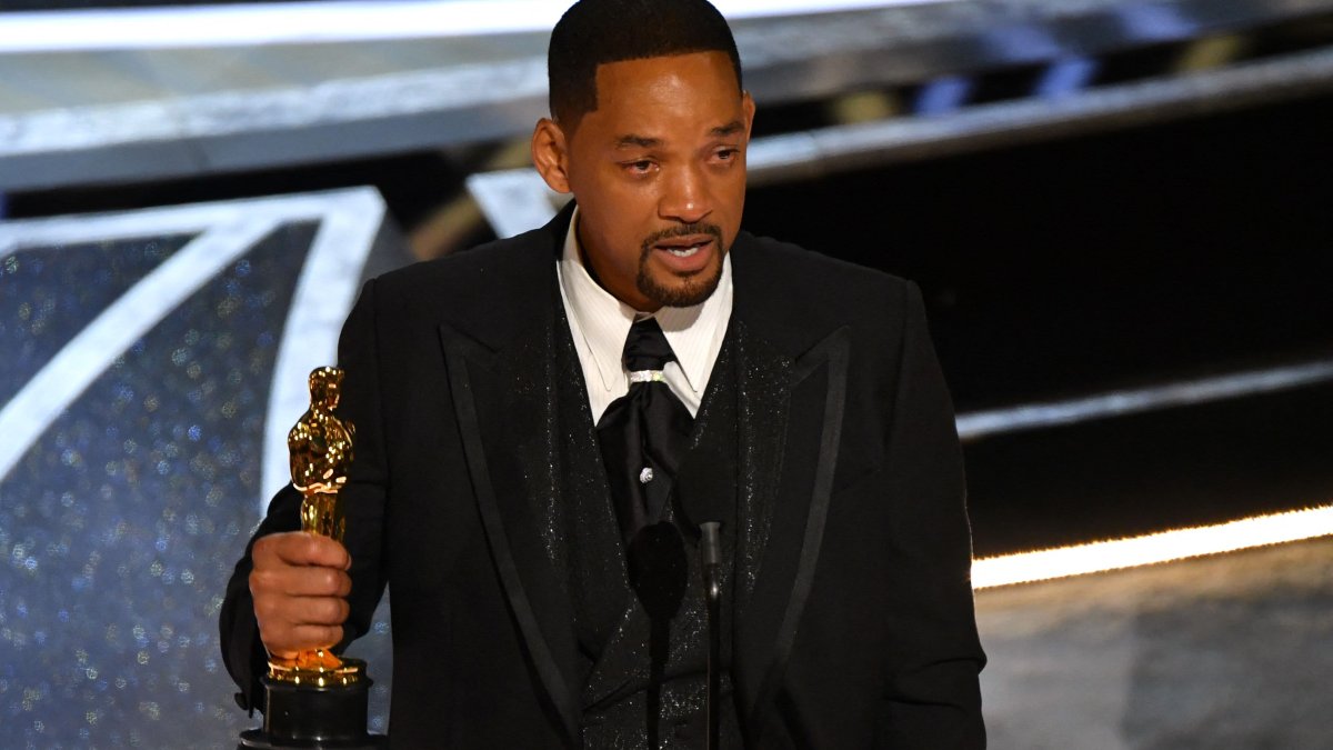 Will Smith Reacts to His 10-Year Ban From Oscars After Chris Rock Slap