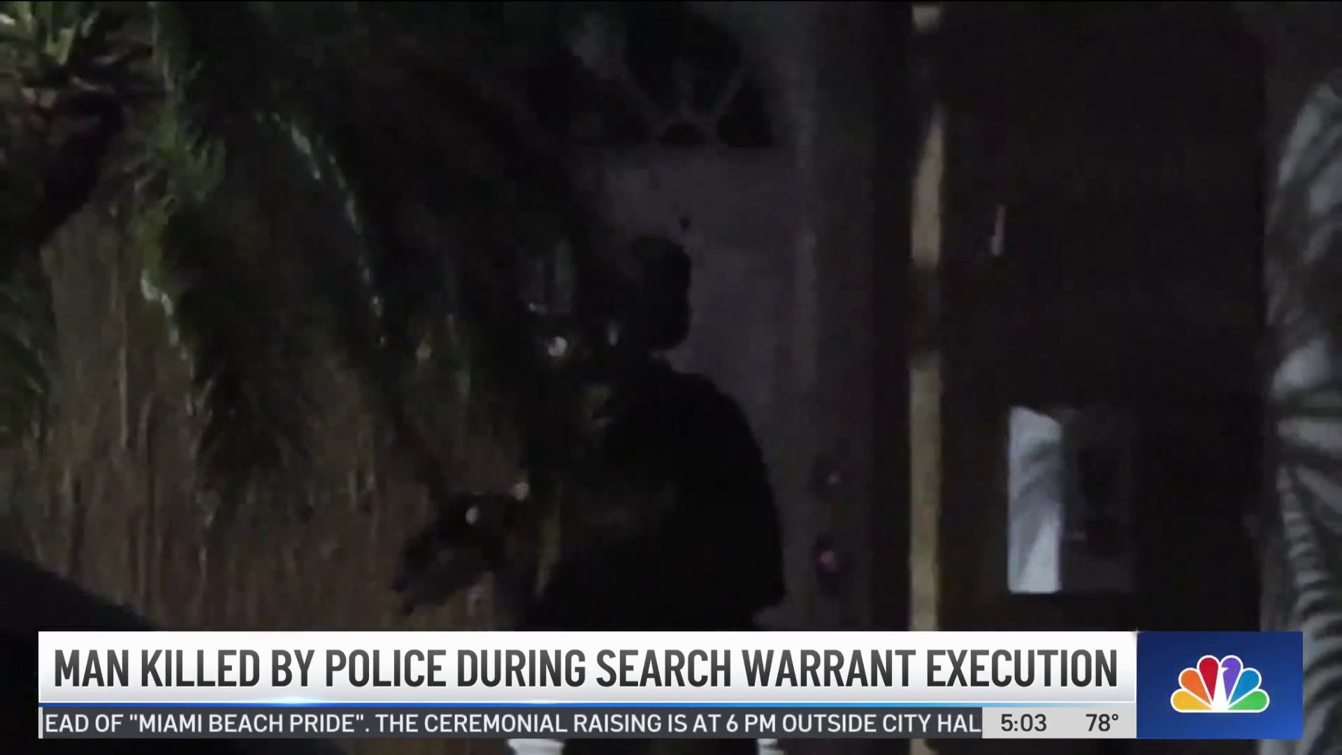 Man Killed by Police During Search Warrant Execution at Miami-Dade Home