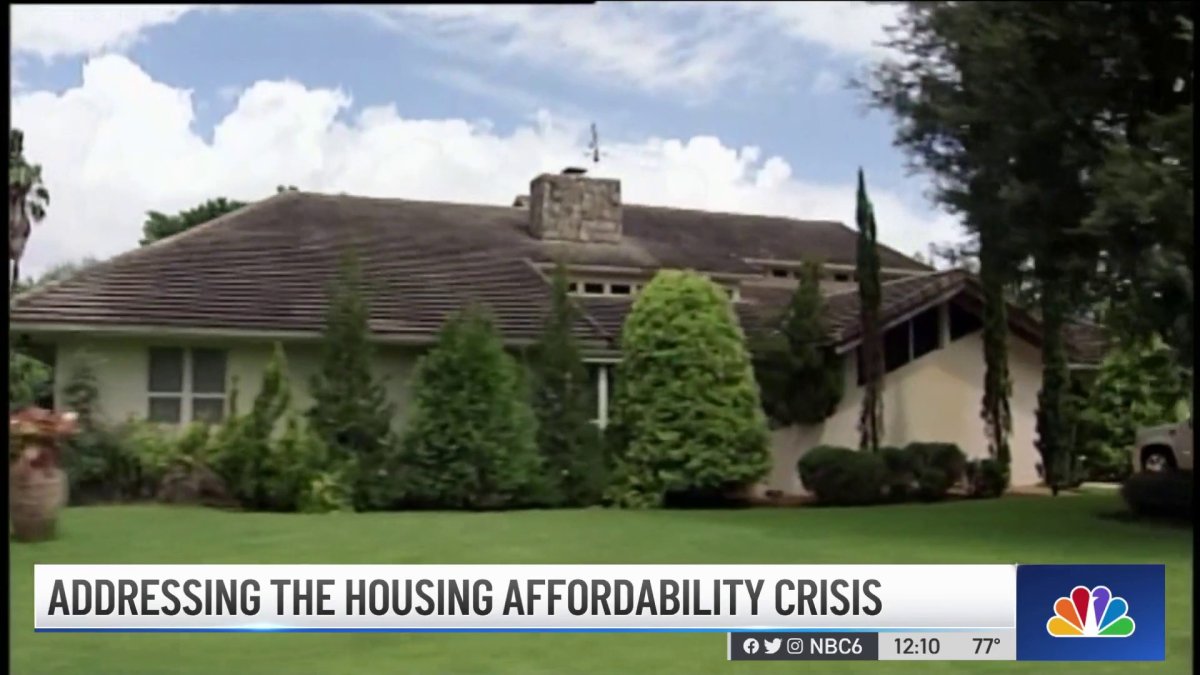 Addressing the Housing Affordability Crisis in MiamiDade NBC 6 South