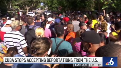 Cuba Stops Deportations From the U.S.