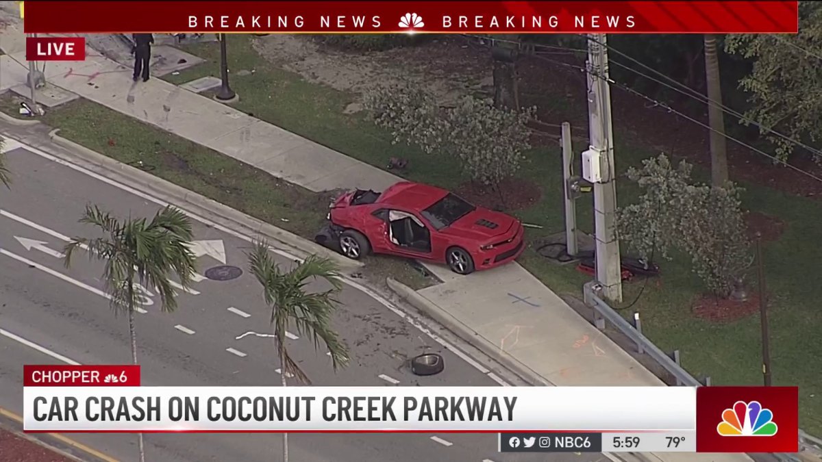 6 Hospitalized After Crash in Coconut Creek – NBC 6 South Florida