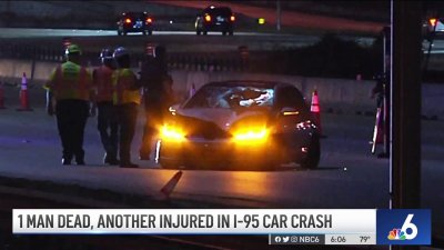 Driver Hits Man Walking on I-95 in Broward