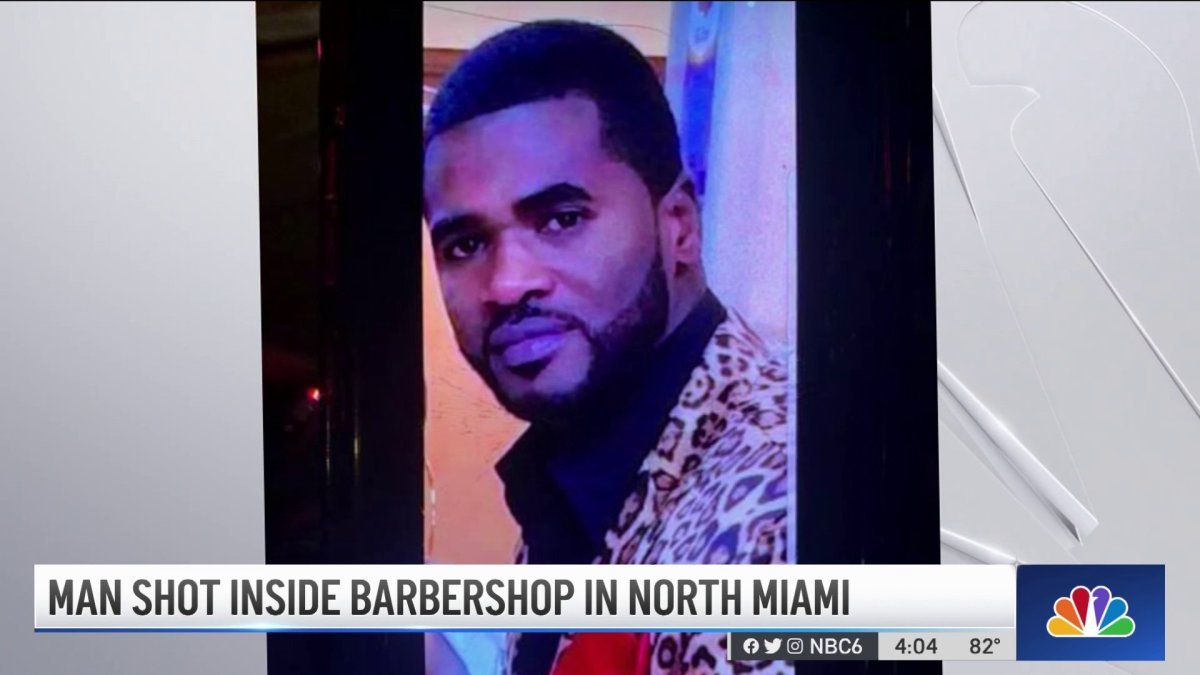 Man Shot Inside Barbershop in North Miami – NBC 6 South Florida