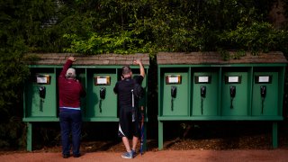 mobile phones prohibited on the Augusta National Golf Course