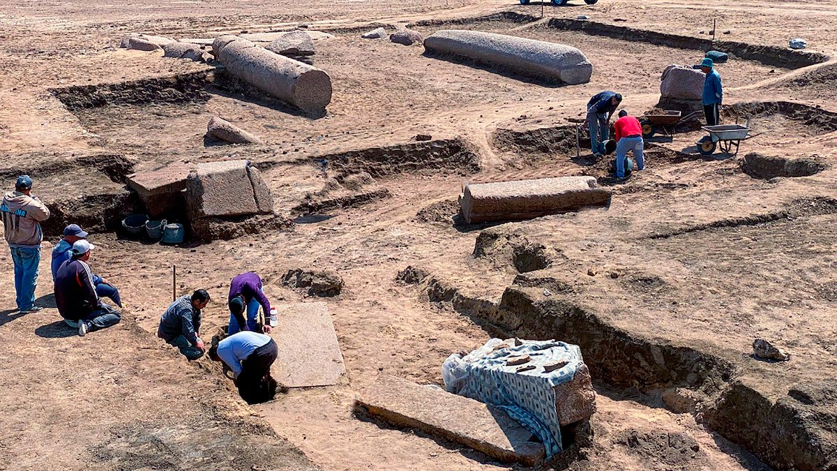 Archaeologists Unearth Ruins of Ancient Temple for Zeus in Sinai, Egyptian Officials Say – NBC 6 South Florida - Vimarsana News