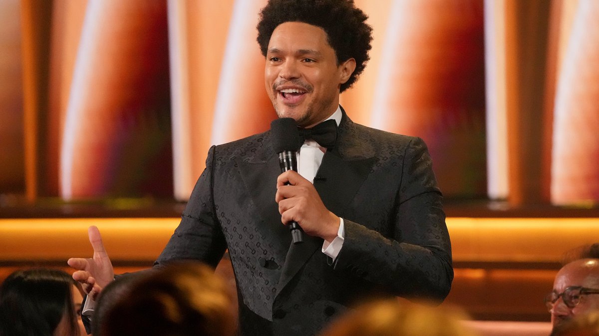 Trevor Noah Makes Quick Joke About ‘The Slap’ in Grammys 2022 Opening Monologue