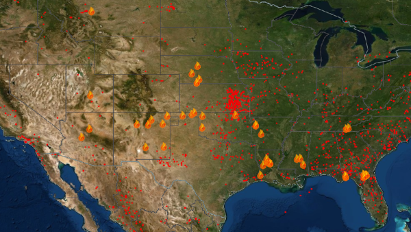 2022 Wildfires Map: Blazes Tear Across US From Florida to Colorado ...