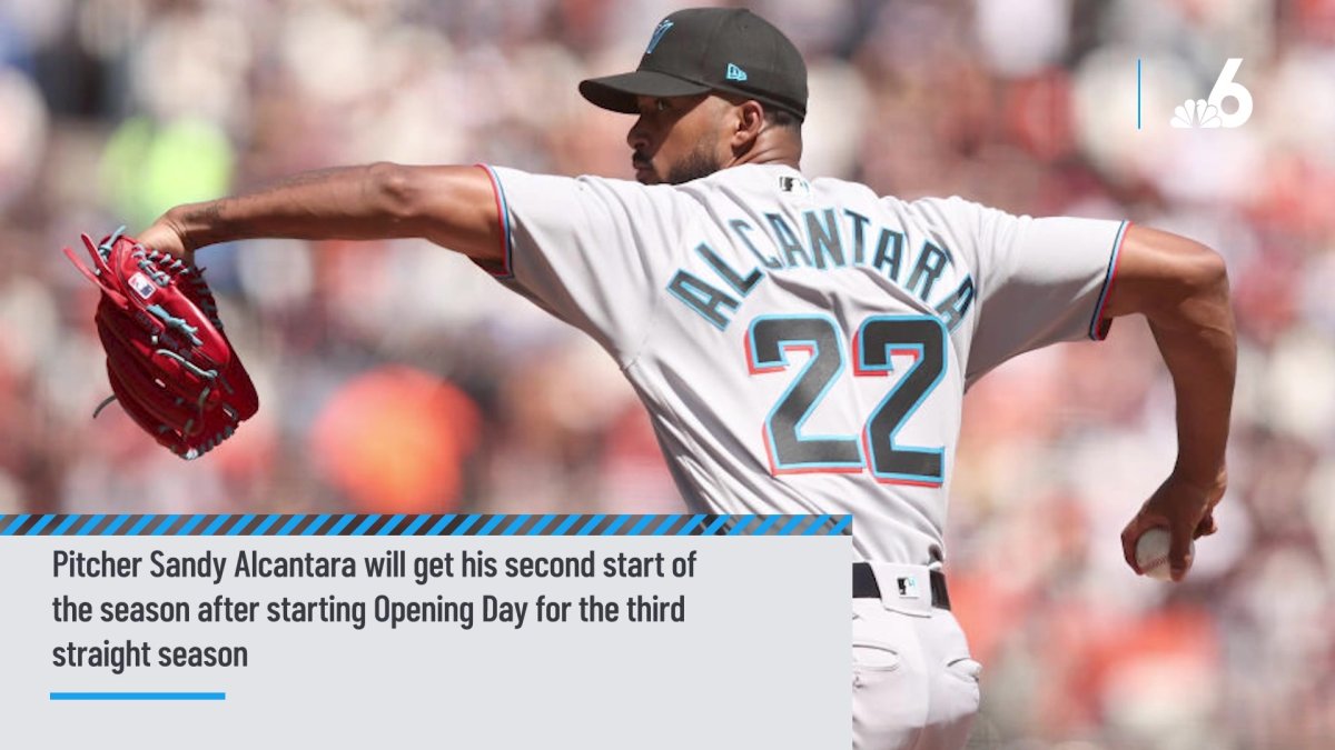 Marlins name Sandy Alcantara Opening Day starter vs. Giants - NBC Sports