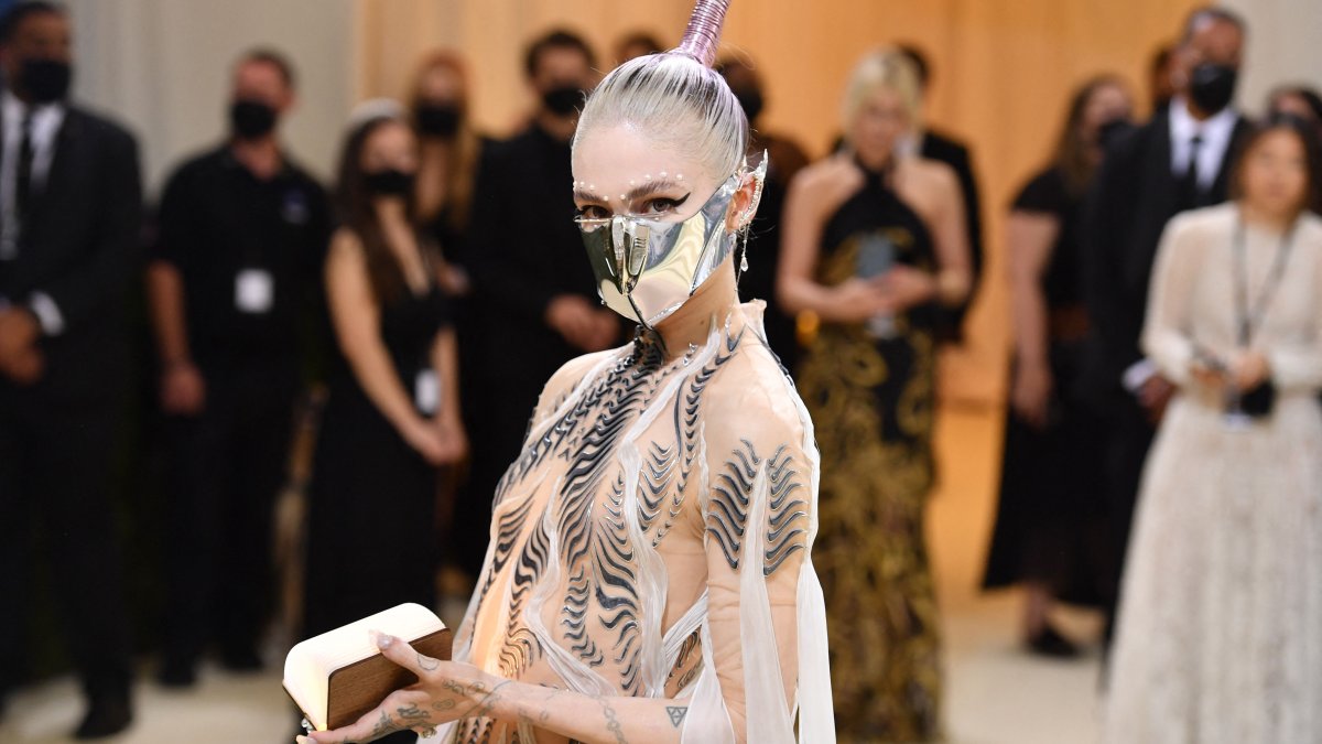 Grimes Auctioning Off Her Met Gala Accessories to Support BIPOC Families in Ukraine