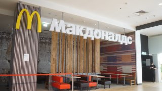 U.S.-based McDonald's restaurant in Russia