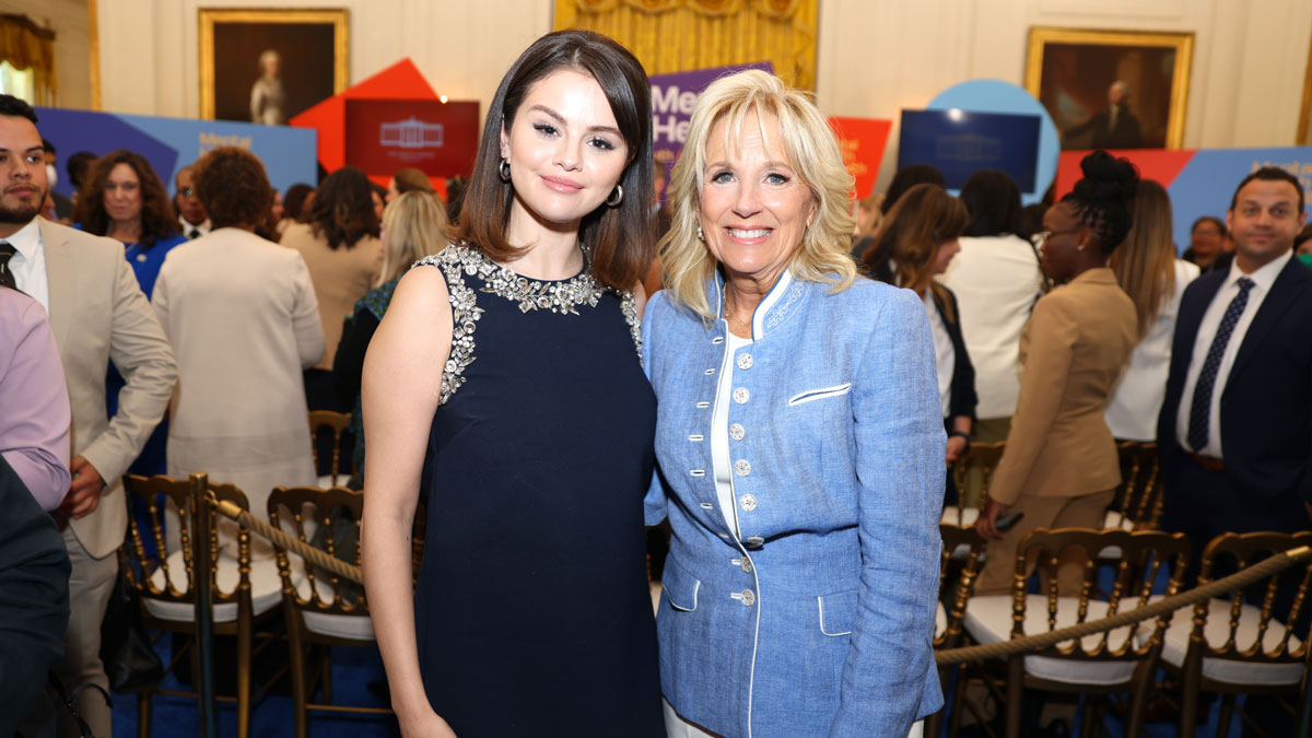 Jill Biden, Selena Gomez Lead Talk on Youth Mental Health