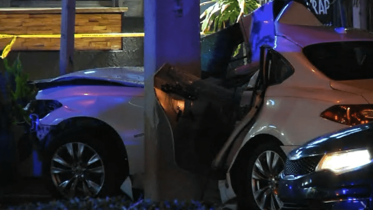 Man Killed Overnight in 3Car Crash on Oakland Park Boulevard NBC 6