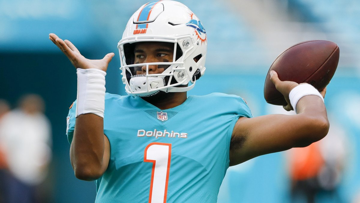 Dolphins QB Tagovailoa Ruled Out for Sunday's Playoff Game