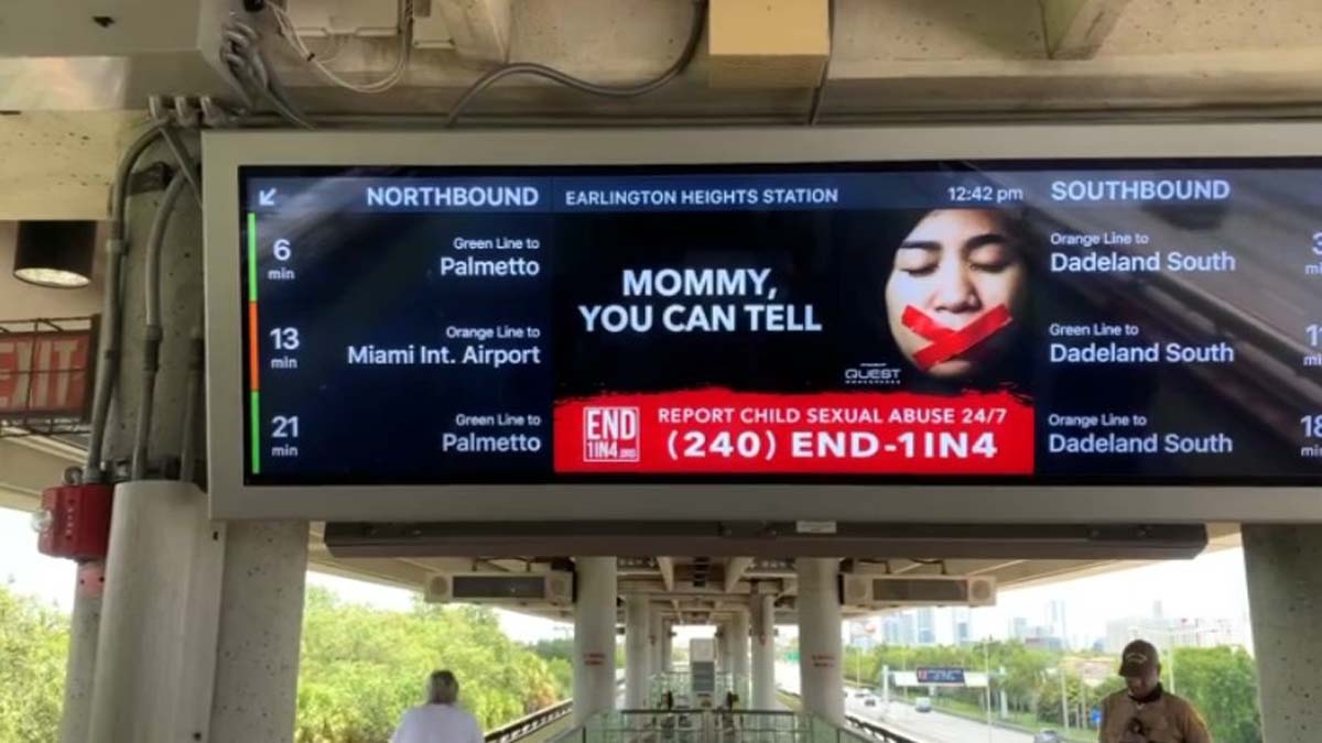 Provocative South Florida Ad Campaign Urges Child Sexual Abuse Awareness