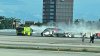 3 Hospitalized After Plane Catches Fire Landing at Miami International Airport