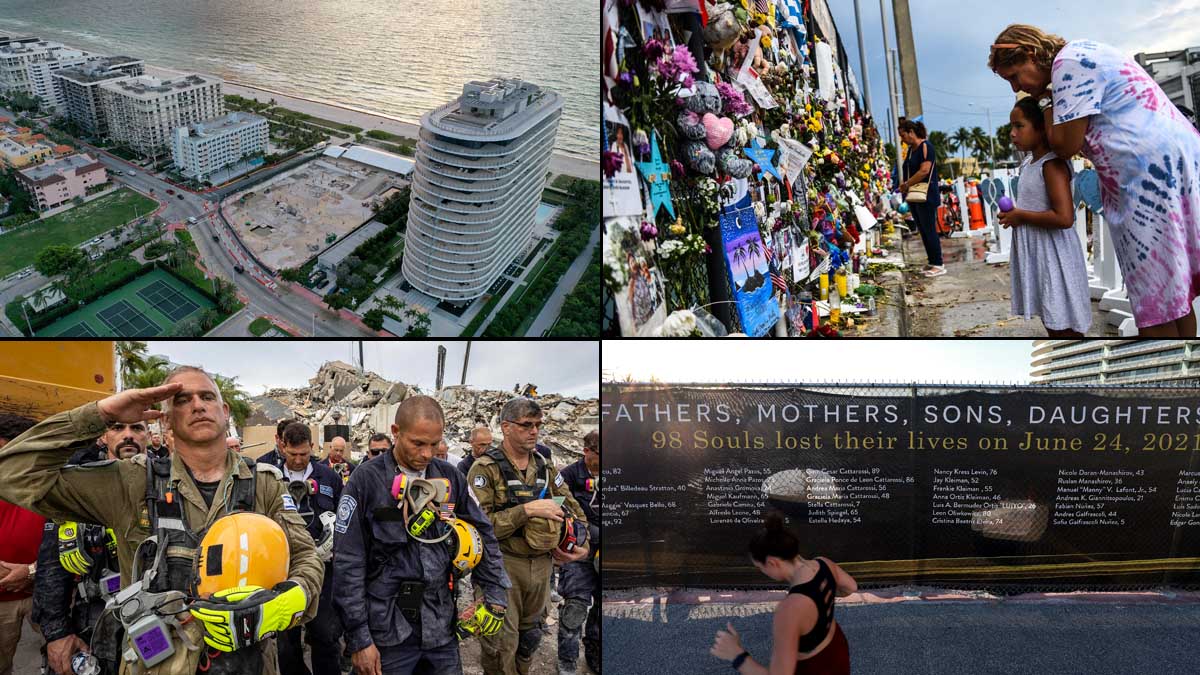 Surfside Condo Collapse Victims Remembered 1 Year After Collapse Nbc