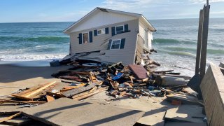 Beach House Collapses Warning
