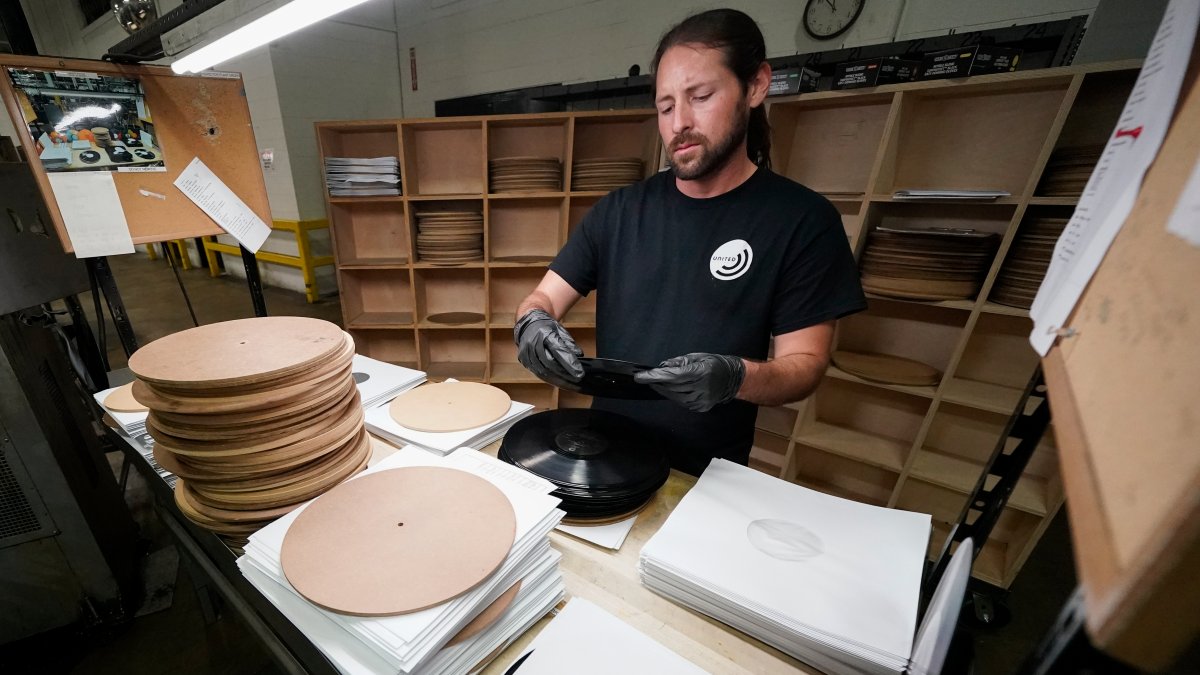 Manufacturers Struggle to Keep Pace With Vinyl Record Demand