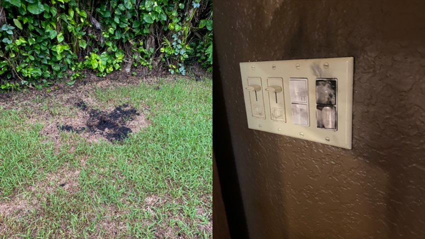 Possible Lightning Strike Causes Damage Near Home in Southwest Ranches ...