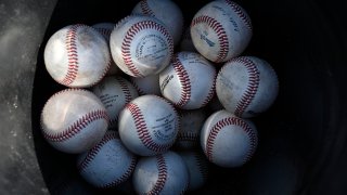 FILE - baseballs