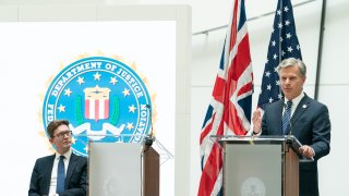 MI5 and FBI joint press conference