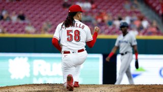 Castillo Stays on a Roll, Ks Eight as Reds Beat Marlins 5-3 – NBC