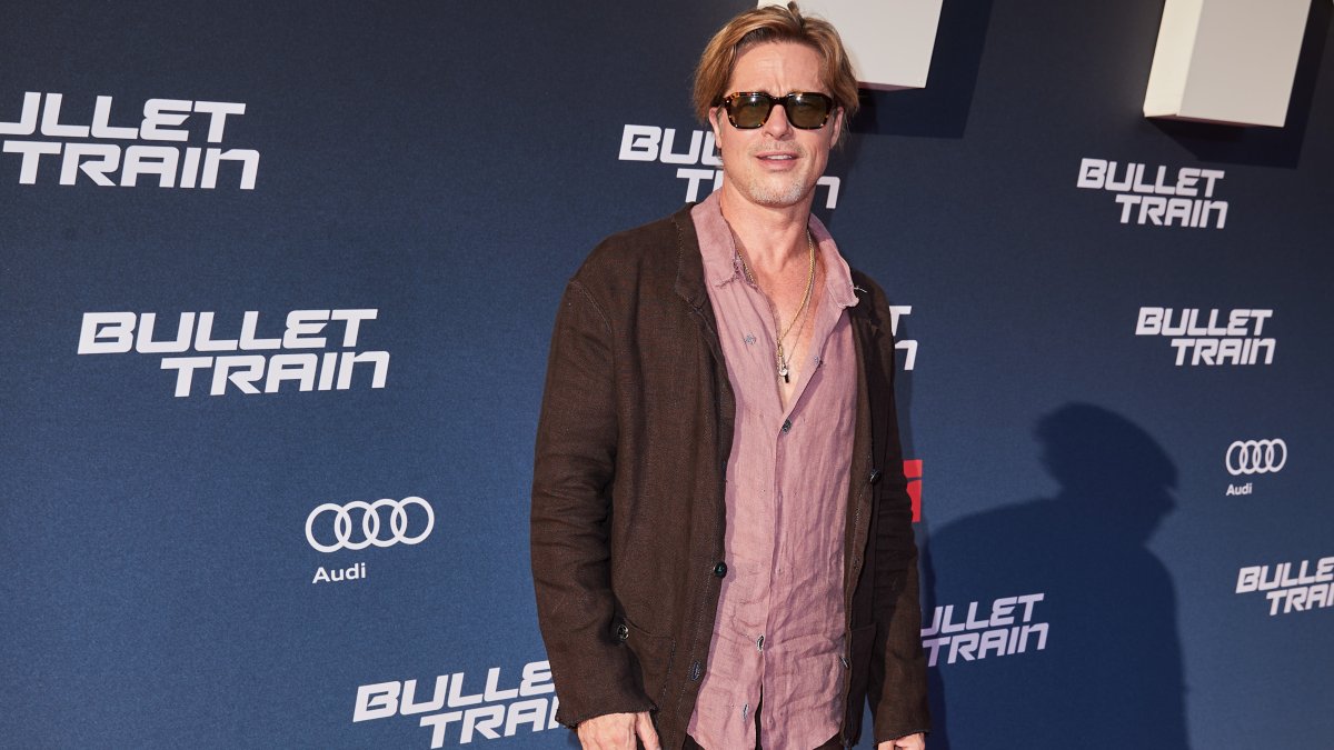 Brad Pitt Wore a Kilt and Combat Boots to His Premiere