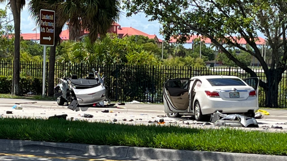 1 Killed, 1 Hospitalized After Crash in Lauderhill NBC 6 South Florida