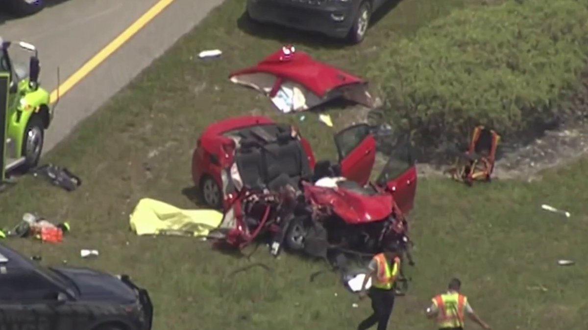 Man Dies, Pregnant Woman Injured in HeadOn Crash in OpaLocka NBC 6