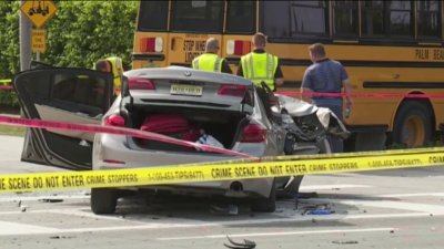 Man Tries to Commit Fraud, Crashes Into School Bus With Kids Inside: Police